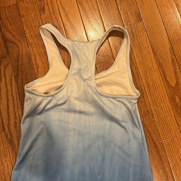 FREE Ombré Blue Women's Tank Top - Picture 4 of 5